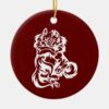 kuschelwolf parchen tattoo tribal weiss ceramic ornament r9d06933c24704594a0d3cfa376a1aa4c x7s2y 8byvr 1000 - Tattoo Gifts