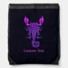 purple celtic knot scorpion drawstring bag r16924e4976654686a32012a01b5f58d8 zffcx 1000 - Tattoo Gifts